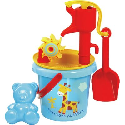 Jouet de sable bleu clair Gowi Toys - sandbox toy - Publicité Jouet de sable bleu clair Gowi Toys - sandbox toy - Publicité