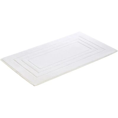 VOSSEN Feeling Badematte - 67x120cm, Weiß, Baumwolle VOSSEN Feeling Badematte - 67x120cm, Weiß, Baumwolle