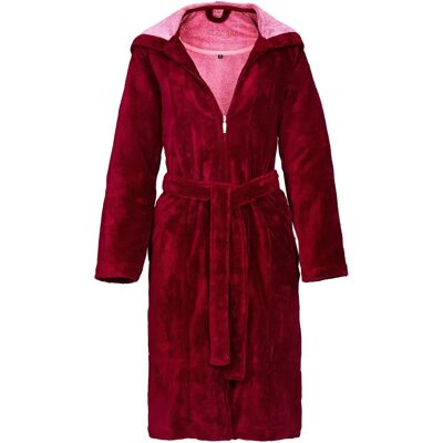 VOSSEN Palermo Burgundy Bademantel - Ganzjahreskomfort VOSSEN Palermo Burgundy Bademantel - Ganzjahreskomfort