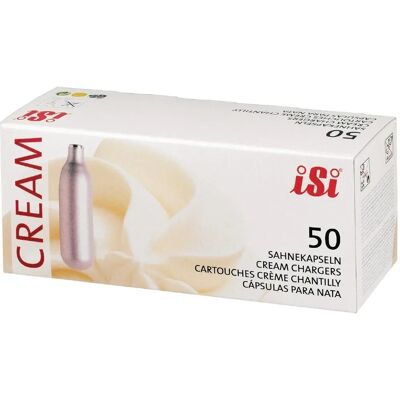 isi Caricatori di Crema - 50 Capsule - Compatibile con ISI isi Caricatori di Crema - 50 Capsule - Compatibile con ISI