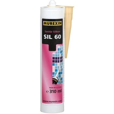 Murexin - SIL 60 Premium - Srebrno-szary - 310 ml - uszczelniacz silikonowy Murexin - SIL 60 Premium - Srebrno-szary - 310 ml - uszczelniacz silikonowy