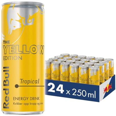 Red Bull Yellow Edition Tropical - Energidrikk Red Bull Yellow Edition Tropical - Energidrikk