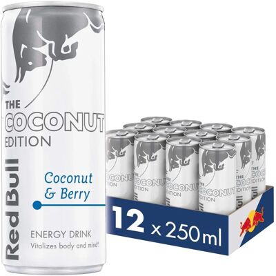 Red Bull - Coconut & Berry - 250ml - Pack 12 - Energy drink Red Bull - Coconut & Berry - 250ml - Pack 12 - Energy drink