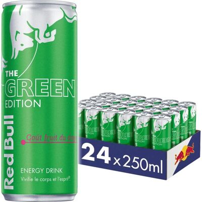 Red Bull 250ml Boisson Énergisante - Couleurs Variées - Pack de 24 - Publicité Red Bull 250ml Boisson Énergisante - Couleurs Variées - Pack de 24 - Publicité