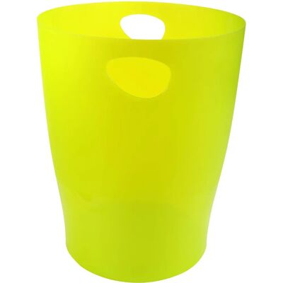 Poubelle Exacompta Vert anis - Waste Bin - Publicité Poubelle Exacompta Vert anis - Waste Bin - Publicité
