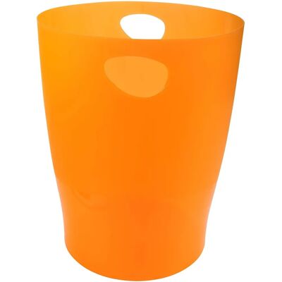 Cestino carta Ecobin Linicolor di Exacompta - Arancione - 15L Cestino carta Ecobin Linicolor di Exacompta - Arancione - 15L