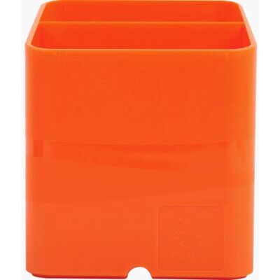 Exacompta Pen-Cube Iderama - Orange - Porte-mine / Porte-crayons - Publicité Exacompta Pen-Cube Iderama - Orange - Porte-mine / Porte-crayons - Publicité