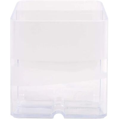 Exacompta Porte-crayons Pen-Cube Office - Cristal - Lot de 10 Exacompta Porte-crayons Pen-Cube Office - Cristal - Lot de 10