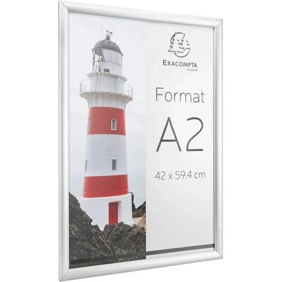 Exacompta Blau A2 Aluminium Wandrahmen - Fotowand Exacompta Blau A2 Aluminium Wandrahmen - Fotowand
