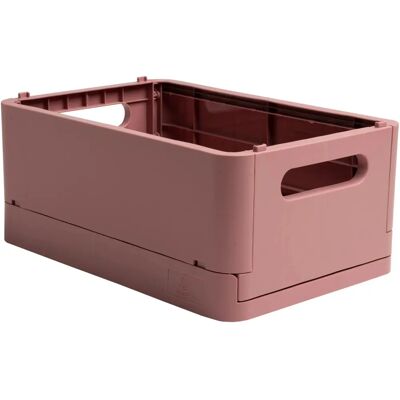 Exacompta - The Smart Case midi Skandi - Vieux rose - A5+ - Lot de 4 boîtes de rangement - Publicité Exacompta - The Smart Case midi Skandi - Vieux rose - A5+ - Lot de 4 boîtes de rangement - Publicité