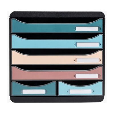 Exacompta 312606D Skuffeorganizer - Assorterte Farger Exacompta 312606D Skuffeorganizer - Assorterte Farger