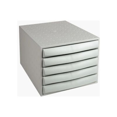 Exacompta 222040D Unité de tiroirs de bureau - Gris Exacompta 222040D Unité de tiroirs de bureau - Gris