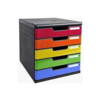 Exacompta 301798D Büro-Schubladeneinheit - Schwarz Exacompta 301798D Büro-Schubladeneinheit - Schwarz