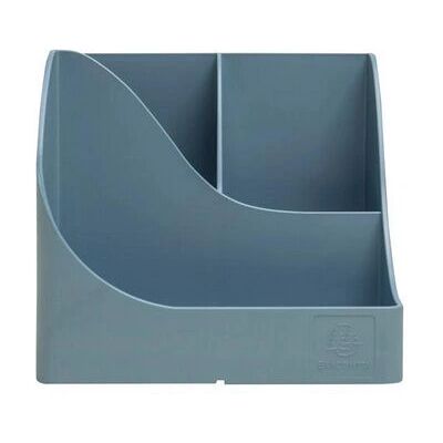 Exacompta 69570D Stifthalter - 5 Fächer, Blau-Grau Exacompta 69570D Stifthalter - 5 Fächer, Blau-Grau