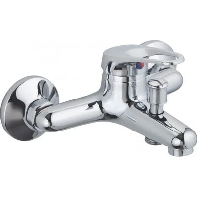EISL "SPEED" - Wannenmischeinheit, silber, Messing, B/H/T: 21,5/11/15,5cm - Badarmatur EISL "SPEED" - Wannenmischeinheit, silber, Messing, B/H/T: 21,5/11/15,5cm - Badarmatur