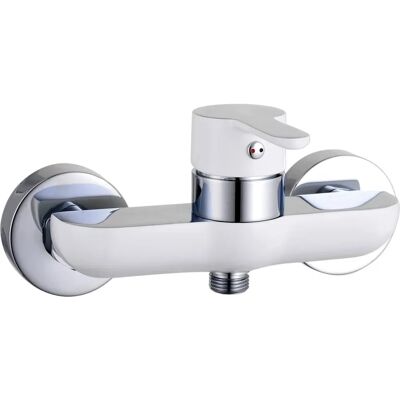 EISL DIZIANI Wandmontage Weiß-Chrom Duscharmatur EISL DIZIANI Wandmontage Weiß-Chrom Duscharmatur