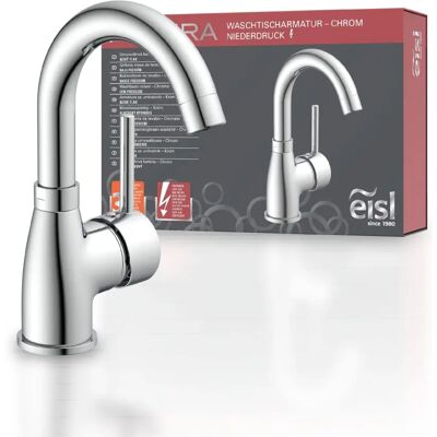EISL Futura Wastafel Mengkraan - Laagdruk, Chroom, Keramische Schijven EISL Futura Wastafel Mengkraan - Laagdruk, Chroom, Keramische Schijven