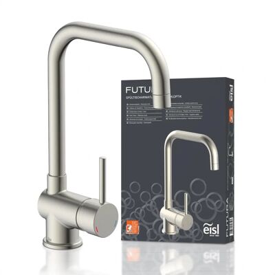 EISL Futura Keukenkraan - Cold-Start, draaibaar 360°, roestvrij staal EISL Futura Keukenkraan - Cold-Start, draaibaar 360°, roestvrij staal