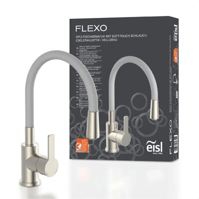 EISL Flexo Keukenkraan - Cold-Start, 360° draaibaar, Grijs EISL Flexo Keukenkraan - Cold-Start, 360° draaibaar, Grijs