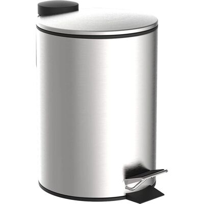 EISL Grauer Mülleimer aus Edelstahl - Automatik - 3L EISL Grauer Mülleimer aus Edelstahl - Automatik - 3L