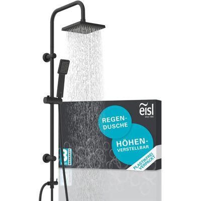 EISL Easy Energy - Regen- en Handdouchesysteem - Zwart EISL Easy Energy - Regen- en Handdouchesysteem - Zwart