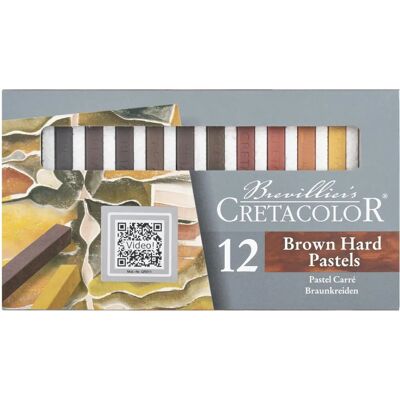 Cretacolor Brown Pastel Set - Sketching Art Supplies Cretacolor Brown Pastel Set - Sketching Art Supplies