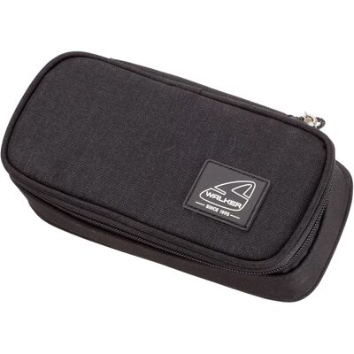 Walker Eco Soft Blyantetui - Sort, 21x10 cm - Blyantetui Walker Eco Soft Blyantetui - Sort, 21x10 cm - Blyantetui