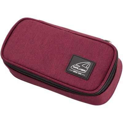 Walker Eco Soft Etui - Polyester Dunkelrot - Etuibox Walker Eco Soft Etui - Polyester Dunkelrot - Etuibox
