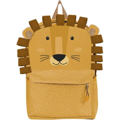 Schneiders Löwen Schulrucksack - Gelb - 6L - Kinderfreundlich Schneiders Löwen Schulrucksack - Gelb - 6L - Kinderfreundlich