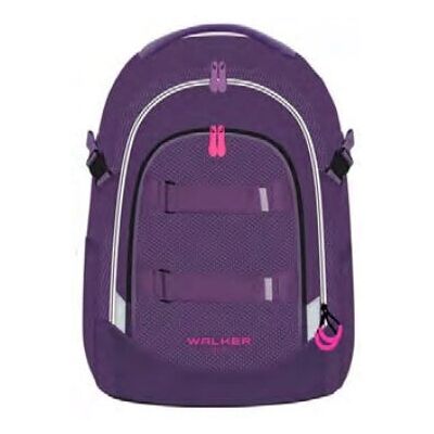 Walker Schulrucksack WIZZARD FAME 2.0 Uni Plum - Schulrucksack Walker Schulrucksack WIZZARD FAME 2.0 Uni Plum - Schulrucksack