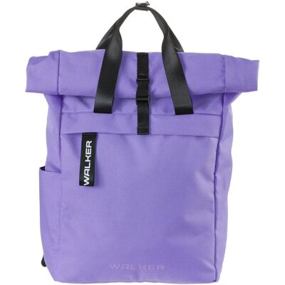 Walker Lavendel Schulrucksack - Rolltop & Alltag Walker Lavendel Schulrucksack - Rolltop & Alltag