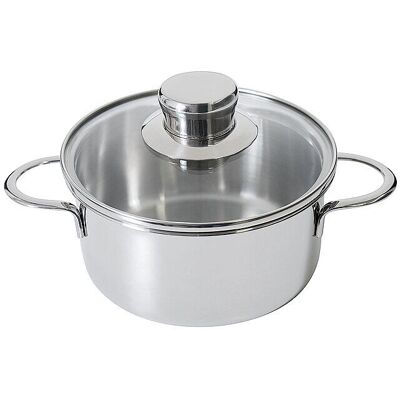 Kelomat Mini Bratentopf - Edelstahl - 14cm - Für alle Herdarten geeignet Kelomat Mini Bratentopf - Edelstahl - 14cm - Für alle Herdarten geeignet