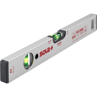 Sola Aluminium Wasserwaage - 40cm - AV 40 Sola Aluminium Wasserwaage - 40cm - AV 40