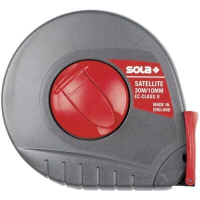 Sola Satellite Measuring Tape - 30m, 10mm, Class II Sola Satellite Measuring Tape - 30m, 10mm, Class II