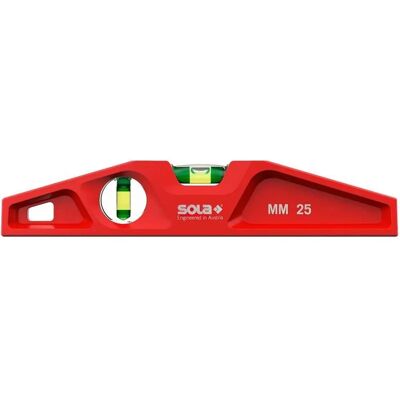 FP Livella a bolla 25cm - Profilo in alluminio FP Livella a bolla 25cm - Profilo in alluminio