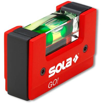 Sola GO! Kompakte Wasserwaage - Blasenwasserwaage für Elektriker Sola GO! Kompakte Wasserwaage - Blasenwasserwaage für Elektriker