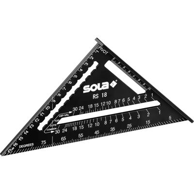 Sola Multifunktionales Aluminium-Dachwinkelmaß Sola Multifunktionales Aluminium-Dachwinkelmaß