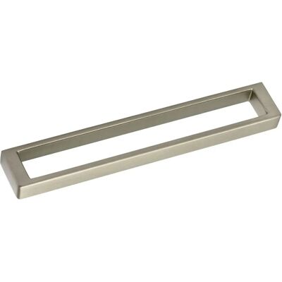 Furnipart Cubico Maniglia in Zinco 201mm Effetto Acciaio Inox Furnipart Cubico Maniglia in Zinco 201mm Effetto Acciaio Inox