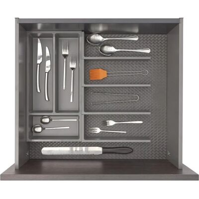 Ninka - Besteckeinsatz mit Trenner Basis-Set 2 Tiefe 500/550mm Ninka - Besteckeinsatz mit Trenner Basis-Set 2 Tiefe 500/550mm