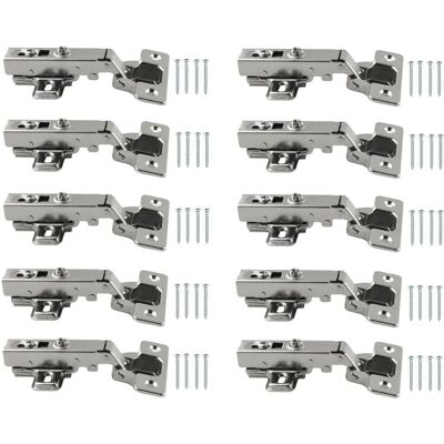 Zestaw zawiasów Secotec VAS202 - Softclose, regulacja 3D - 10 szt Zestaw zawiasów Secotec VAS202 - Softclose, regulacja 3D - 10 szt