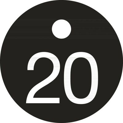 Reiher - Schlüsselnummer 20 - Ø25 - Keychain Reiher - Schlüsselnummer 20 - Ø25 - Keychain