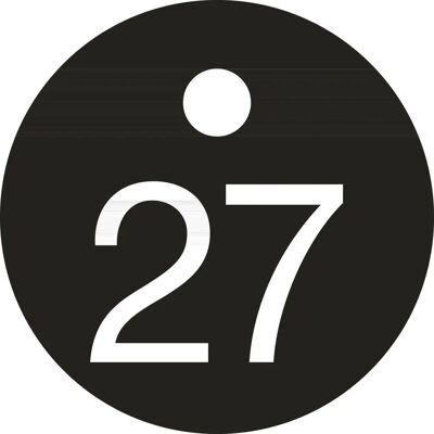 Reiher - Schlüsselnummer 27 - Ø25 - Keychain Reiher - Schlüsselnummer 27 - Ø25 - Keychain
