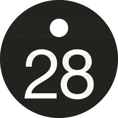 Reiher - Schlüsselnummer 28 - Ø25 - Keychain Reiher - Schlüsselnummer 28 - Ø25 - Keychain