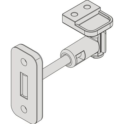 Vauth-Sagel - VS SUB Side Stabilisator - grau - Kunststoff - Kitchen accessory Vauth-Sagel - VS SUB Side Stabilisator - grau - Kunststoff - Kitchen accessory