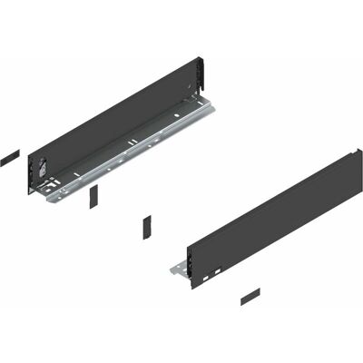 Blum - LEGRABOX pure - Carbonschwarz-matt - Schubladensystem Blum - LEGRABOX pure - Carbonschwarz-matt - Schubladensystem