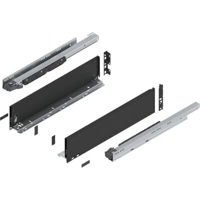 BLUM - LEGRABOX pure - Carbonschwarz-matt - drawer system BLUM - LEGRABOX pure - Carbonschwarz-matt - drawer system