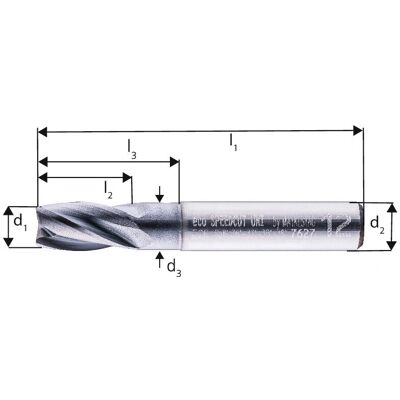 Maykestag Eco-Schaftfräser WN FS 35/38G 10 mm Z4 - Schaftfräser Maykestag Eco-Schaftfräser WN FS 35/38G 10 mm Z4 - Schaftfräser