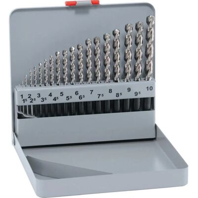 Set de brocas helicoidales D338 HSSE 1-10 mm Set de brocas helicoidales D338 HSSE 1-10 mm
