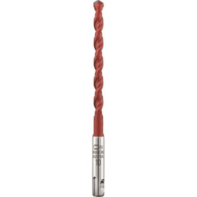 Alpen MultiCut - Hartmetall Bohrer - 10 mm Durchmesser - 210 mm Länge - Schlagbohrmaschine kompatibel Alpen MultiCut - Hartmetall Bohrer - 10 mm Durchmesser - 210 mm Länge - Schlagbohrmaschine kompatibel