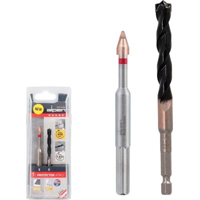 ALPEN Keramikbohrer 6mm - Präzises Bohren, Langlebig, Ohne Kühlung - Bohrerset ALPEN Keramikbohrer 6mm - Präzises Bohren, Langlebig, Ohne Kühlung - Bohrerset